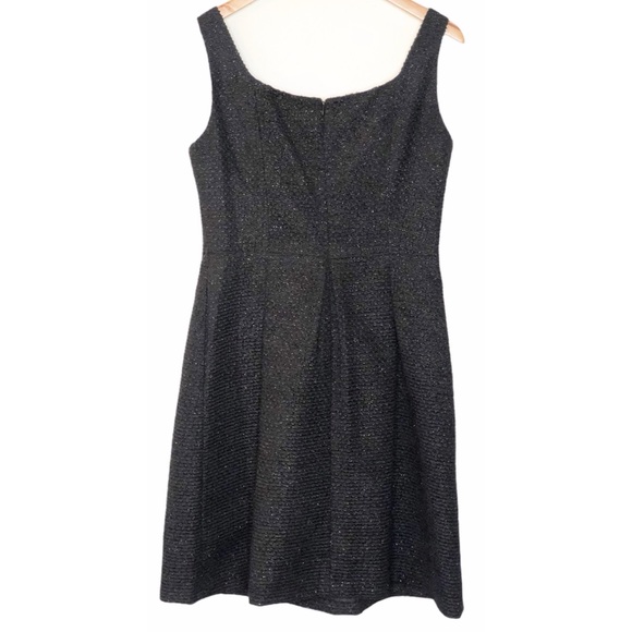 Evan Picone Black Sleeveless Cocktail Dress 10 - Picture 3 of 5